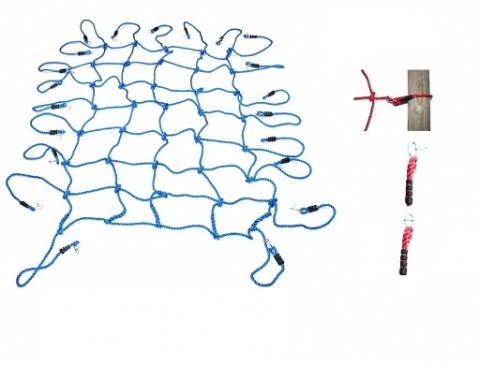 scramble net for climbing frame garden kids playground_00